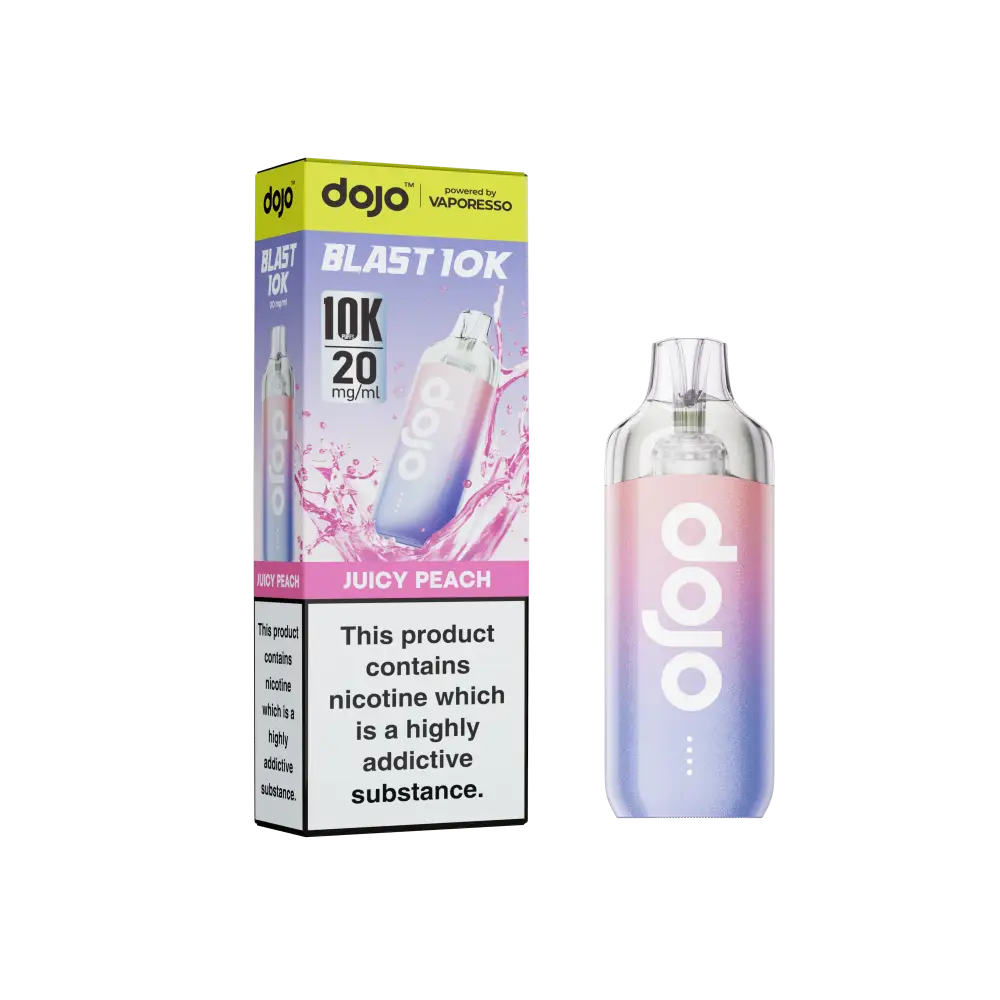 Vaporesso Dojo Blast 10K Disposable Vape Kit UK | Smokz Vaporesso Dojo Blast 10K Disposable Vape Kit UK | Smokz