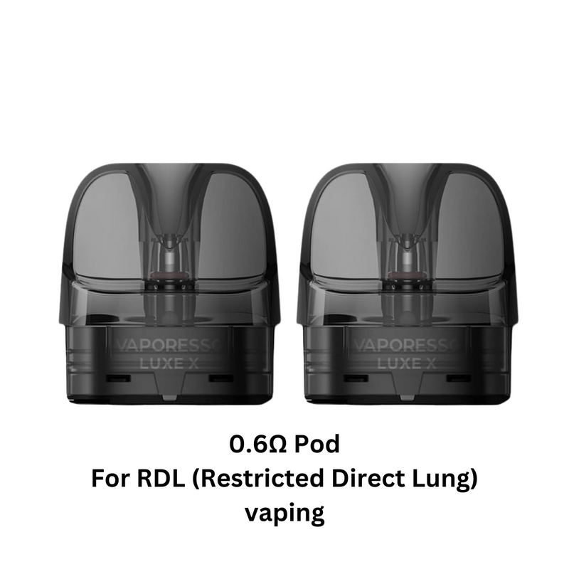 Vaporesso Luxe X Replacement Pods 0.6ohm