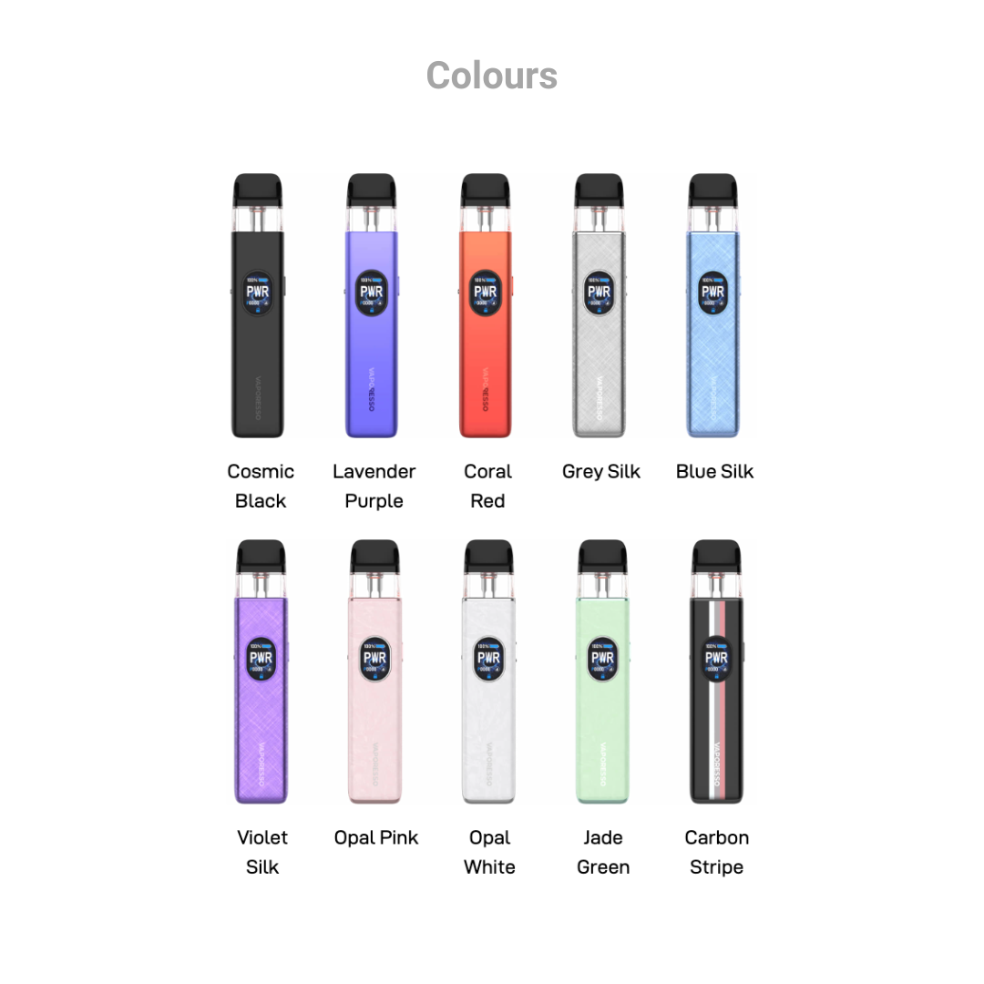 Vaporesso Xros 5 Kit Mtl Pod System Colours - Smokz Vape Store.
