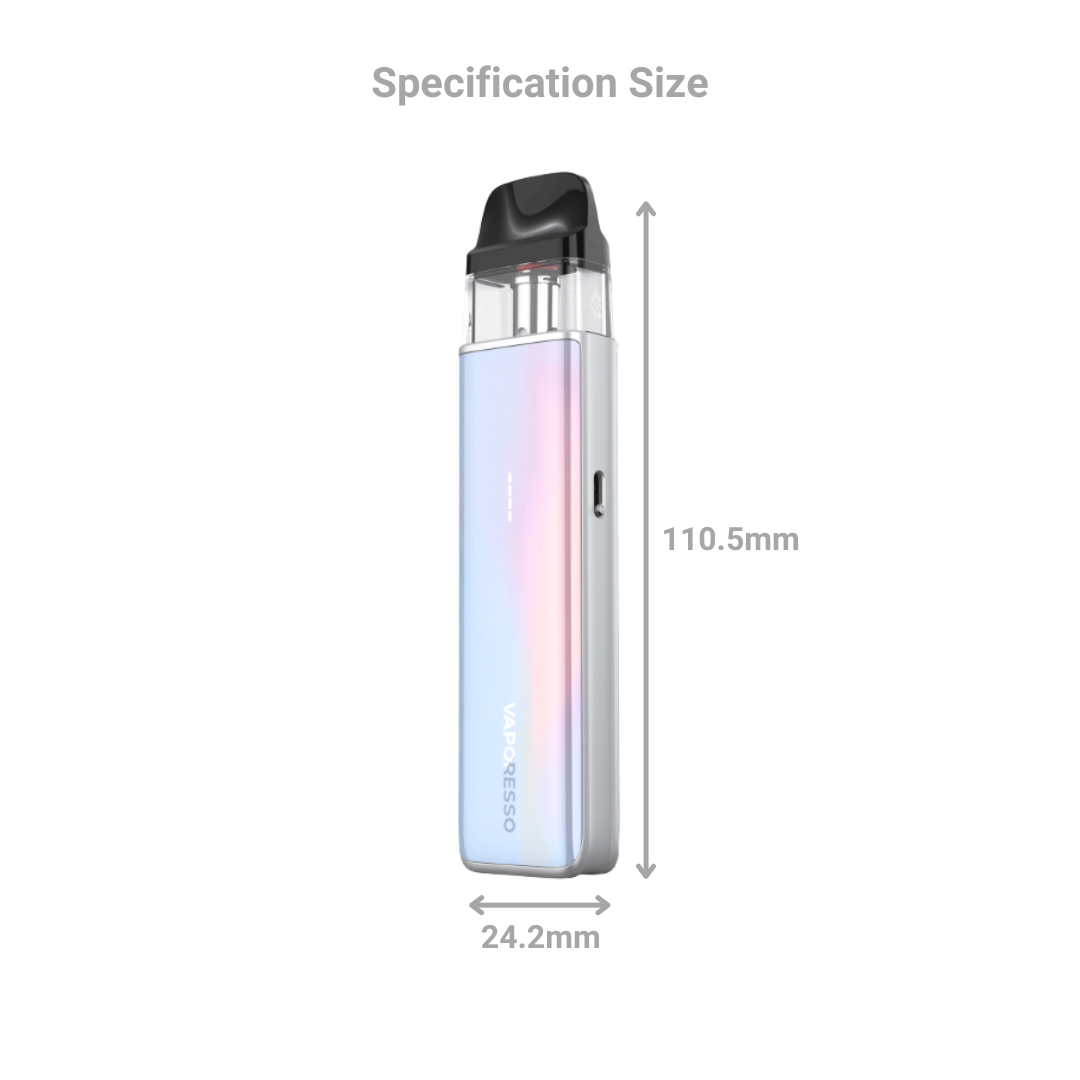 Vaporesso XROS 5 Mini Vape Pod Kit Specification.
