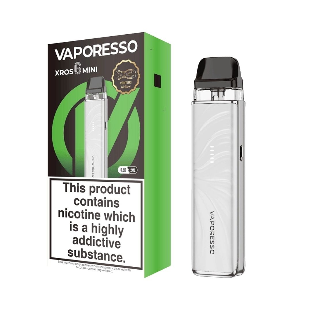 Vaporesso Xros 6 Mini Vape Pod Kit Box Content