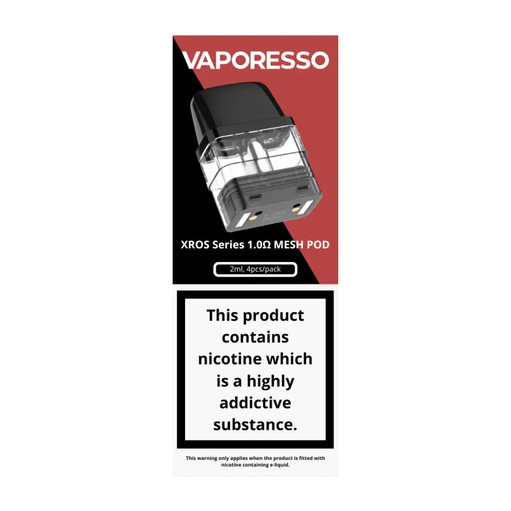 Vaporesso Xros Replacement 1.0 Mesh Pod 4 Pack