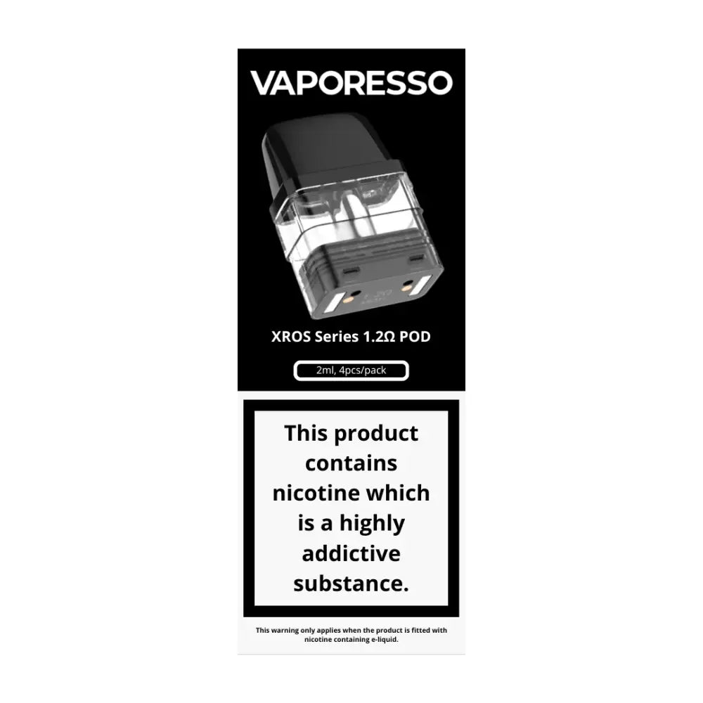 Vaporesso Xros Replacement 1.2 ohms Pod 4 Pack