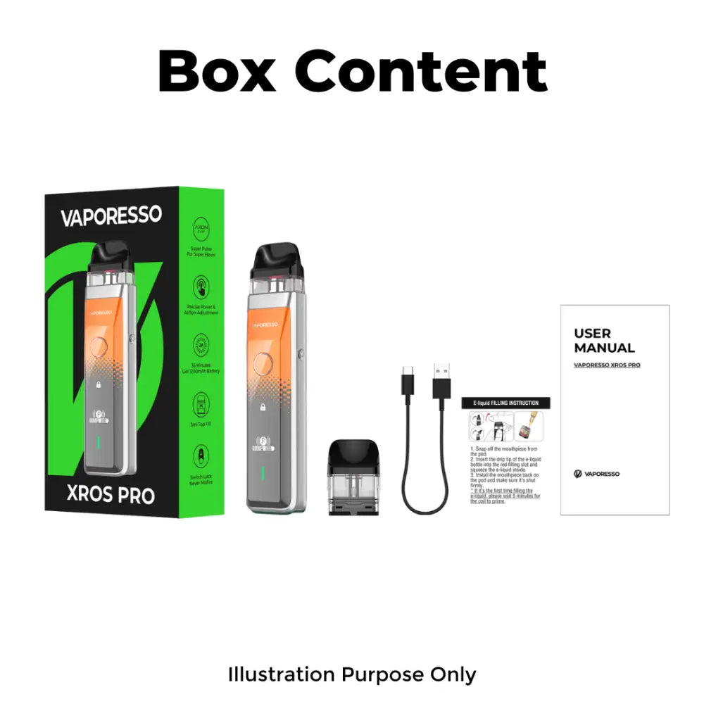 Vaporesso XROS Pro Vape Kit UK | Smokz Vape Store Vaporesso XROS Pro Vape Kit UK | Smokz Vape Store