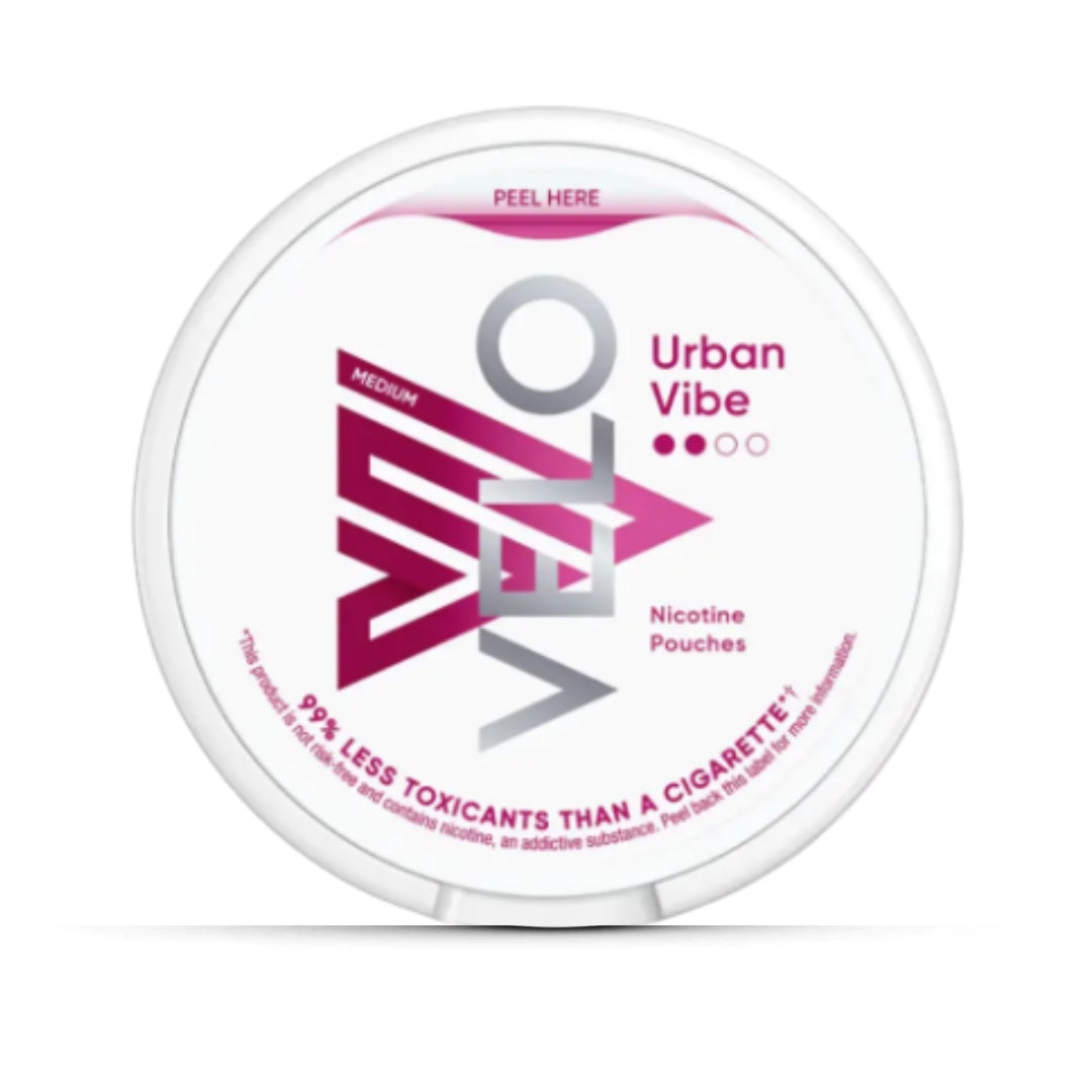 Velo Urban Vibe Nicotine Pouches.