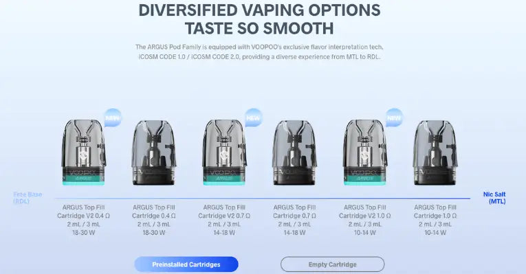 Voopoo Argus G3 Pod Vape Kit Product Details - 3.