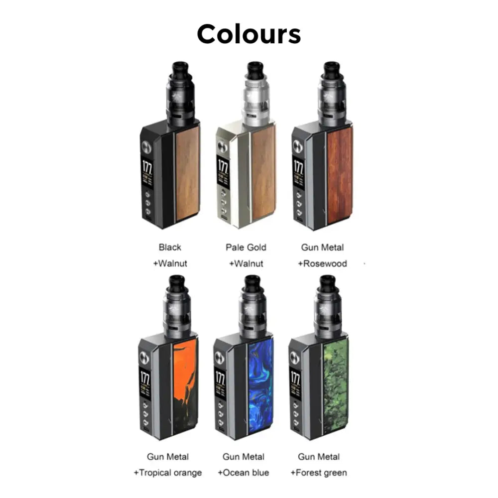 Voopoo Drag 4 Vape Kit Colours