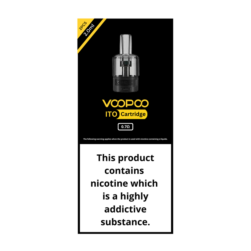 VooPoo ITO Cartridge Pod 2 Pack