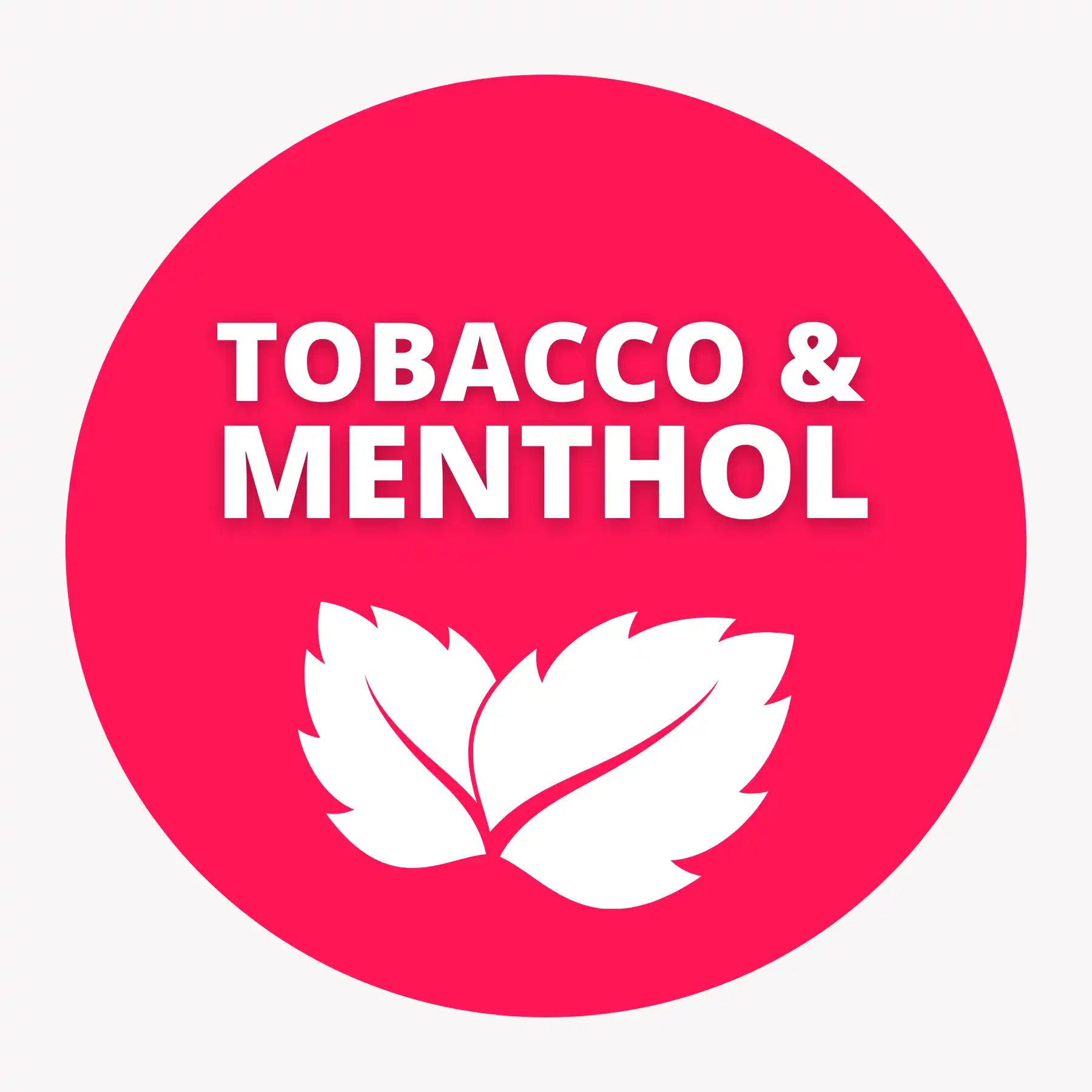 tobacco and menthol e-liquids at smokz vape store.