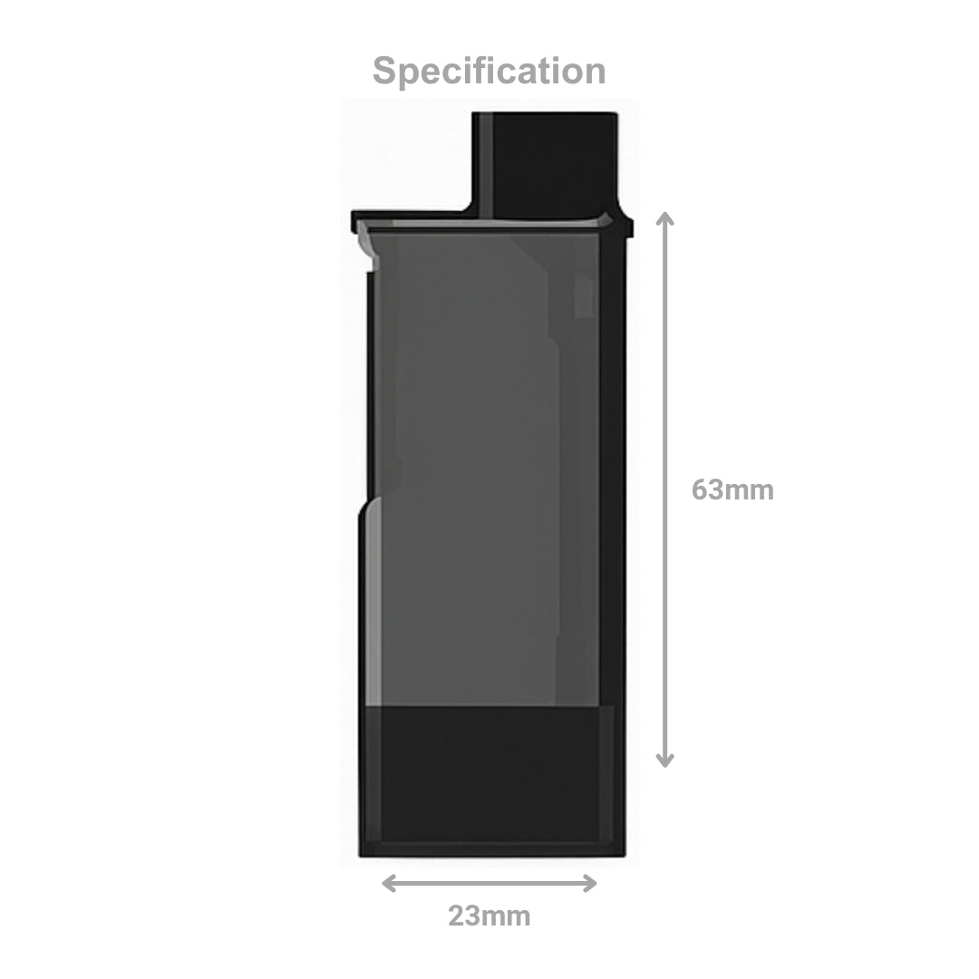 Zeltu X3 Refillable Vape Pods Specification.