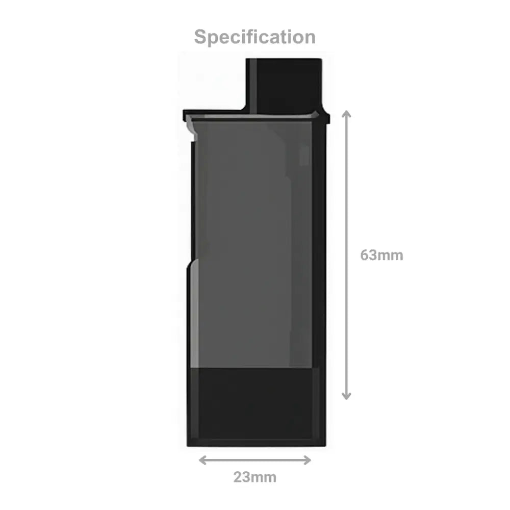 Zeltu X3 Refillable Vape Pods Specification.