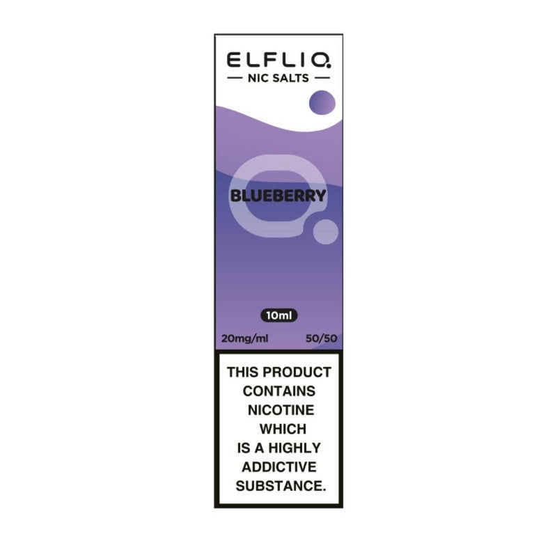 Blueberry - Elf Bar Elfliq Nic Salt E-Liquids - Smokz Vape Store