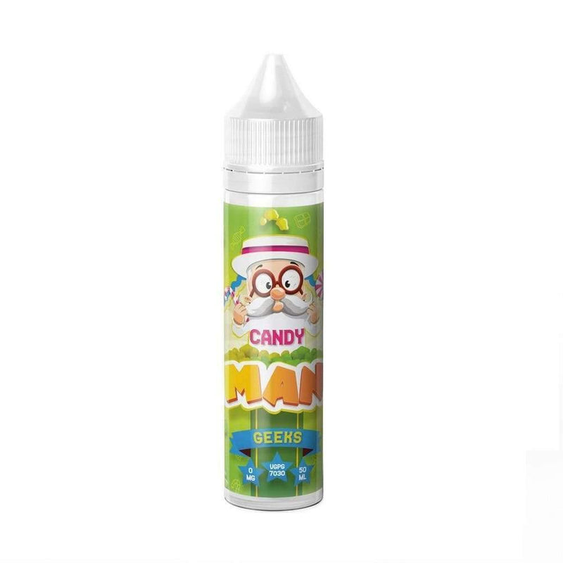 Candy Man Geeks Bottle E-Liquid 50ml - Smokz Vape Store
