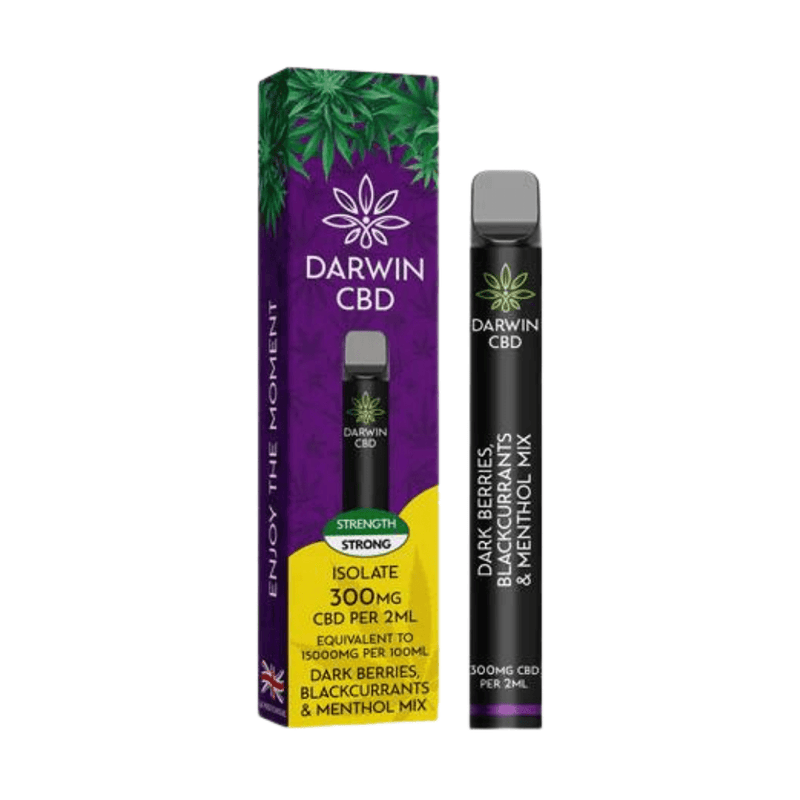 Darwin CBD 300mg Disposable Vapes - Smokz Vape Store