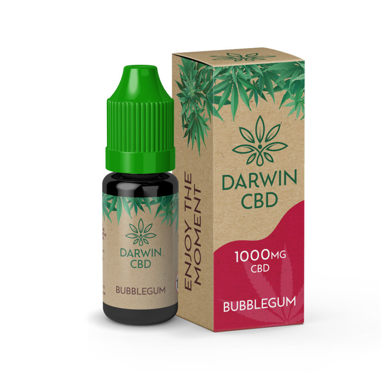 Darwin CBD Vape 1000mg 10ml E-Liquids 14 - Smokz Vape Store