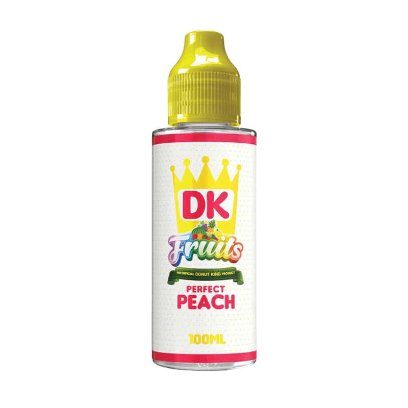 Donut King Vape Juice 100ml Fruits E-Liquid - Perfect Peach