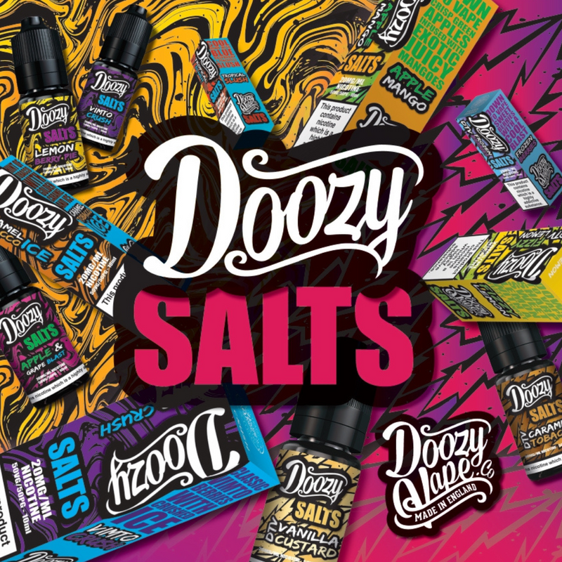 doozy salts 10ml nic salt e-liquids