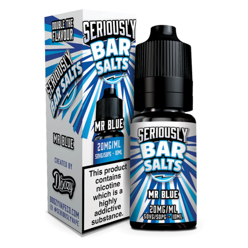 Doozy Seriously Bar Salts E-Liquid Mr Blue