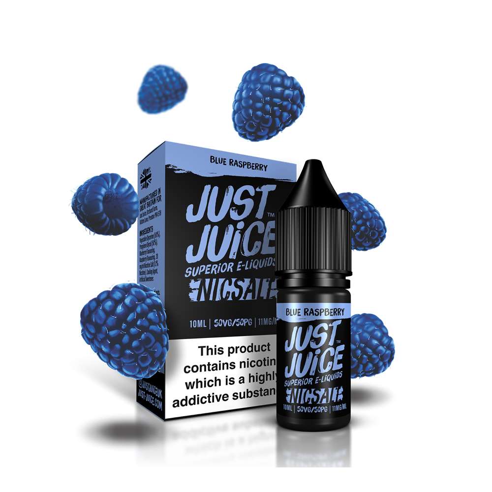 Just Juice Blue Raspberry 10ml Nic Salt E-Liquid - Smokz Vape Store