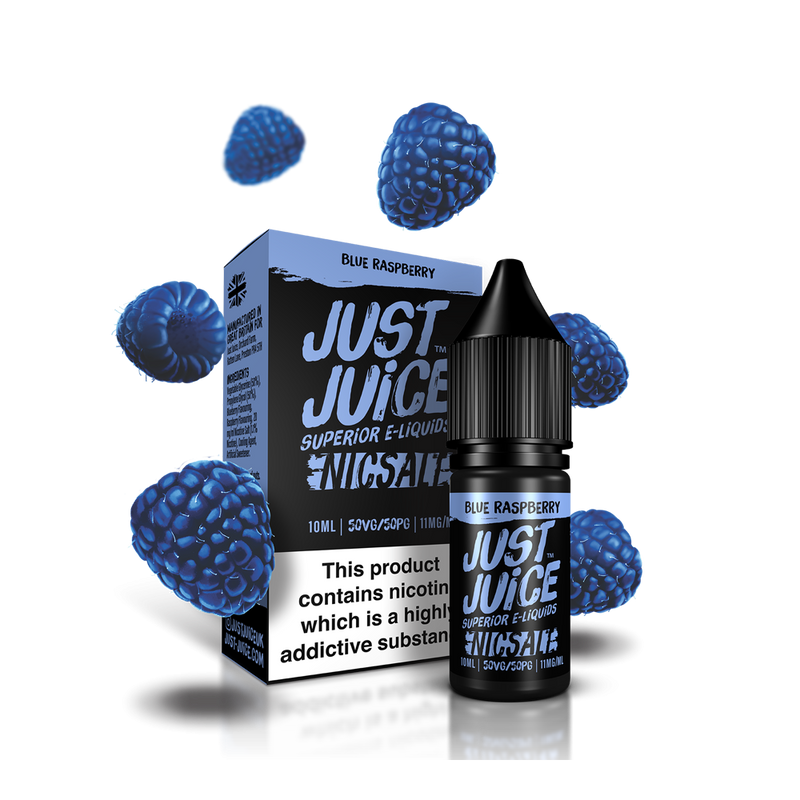 Just Juice Blue Raspberry 10ml Nic Salt E-Liquid - Smokz Vape Store