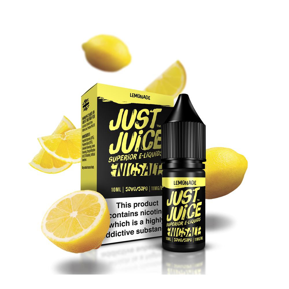 Just Juice Lemonade 10ml Nic Salt E-Liquid - Smokz Vape Store