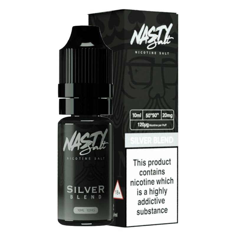 Nasty Salt Silver Tobacco 10ml Nic Salt E-Liquid - Smokz Vape Store