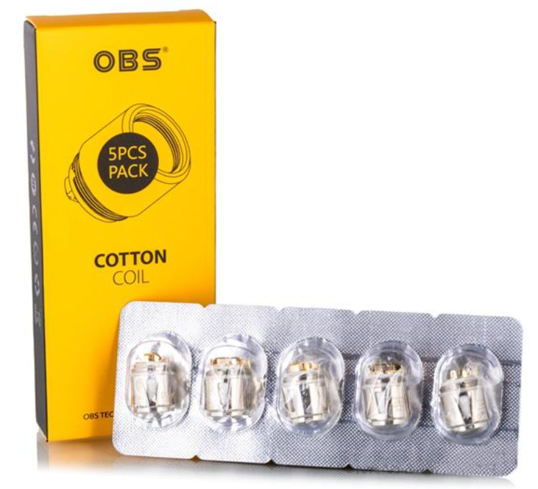 OBS Cube Mesh Replacement Pack of 5 Coils - Smokz Vape Store