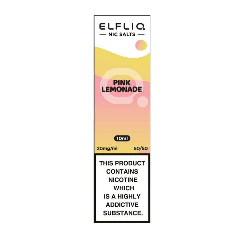 Pink Lemonade - Elf Bar Elfliq Nic Salt E-Liquids - Smokz Vape Store