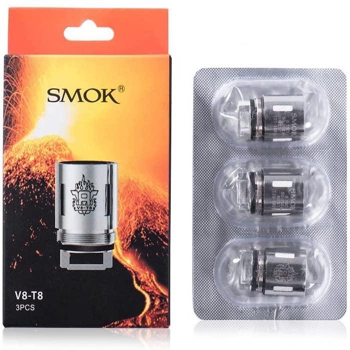 Smok V8 T8 Replacement Pack of 3 Coils - Smokz Vape Store