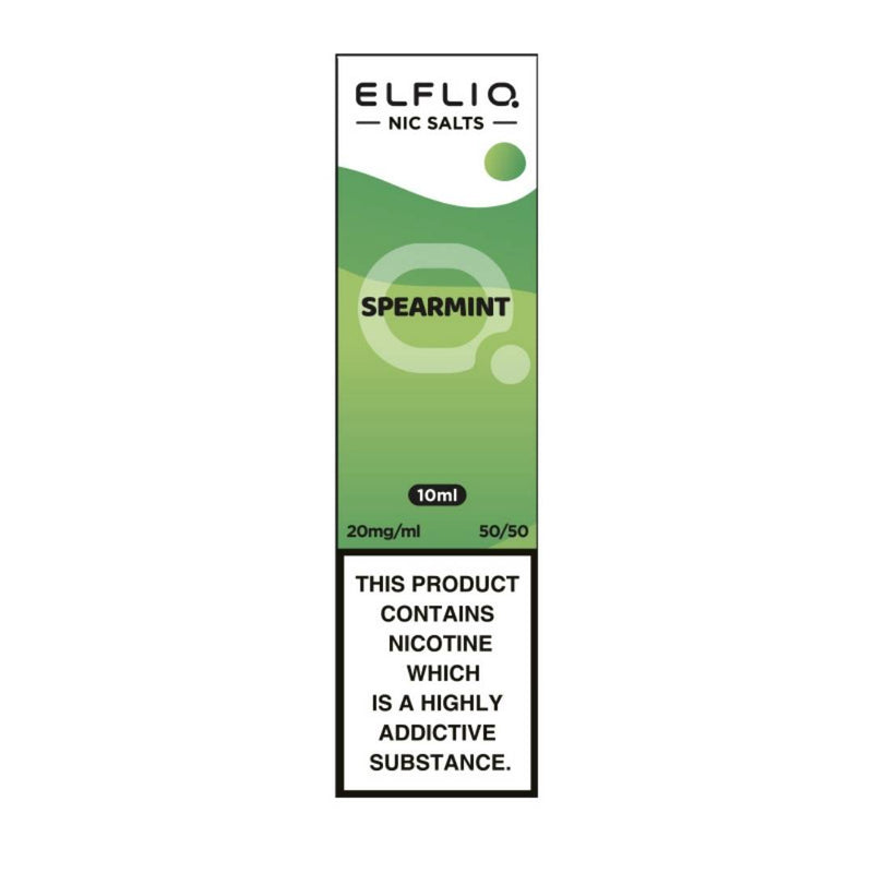 Spearmint - Elf Bar Elfliq Nic Salt E-Liquids - Smokz Vape Store