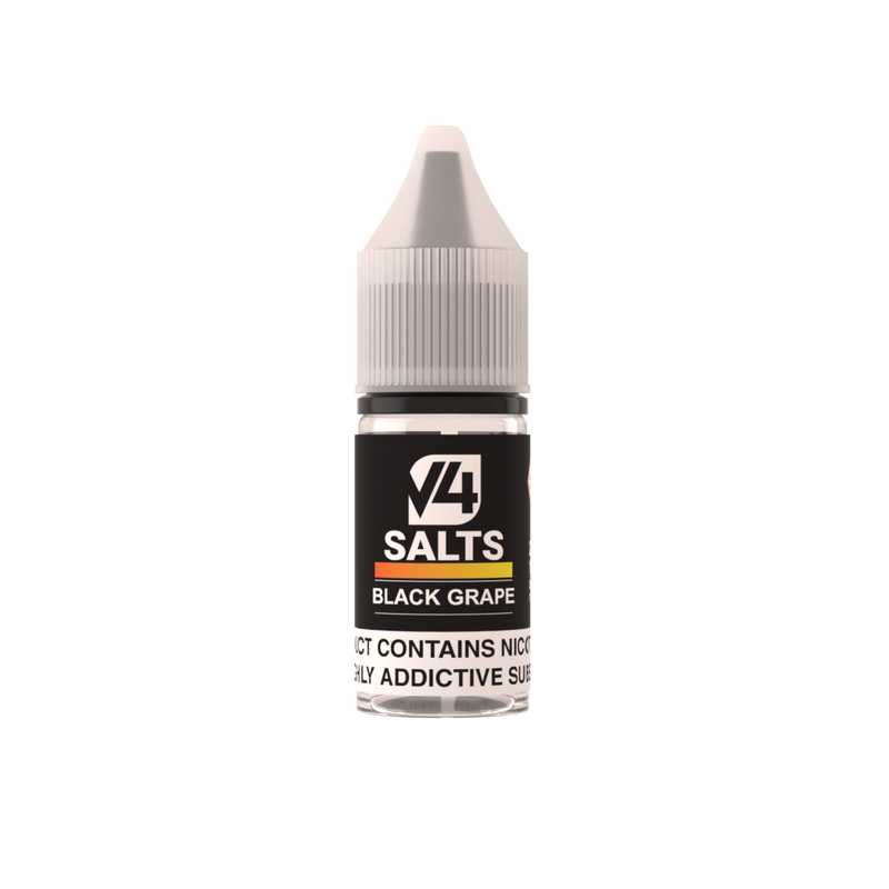 V4 Salts Black Grape Nic Salt 10ml E-Liquid - Smokz Vape Store