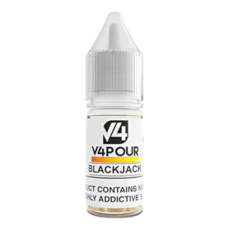 V4 Vapour Black Jack 10ml E-Liquid - Smokz Vape Store