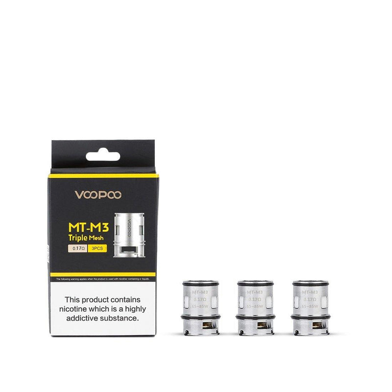 Voopoo MT-M3 Triple Mesh Coils 0.17 ohms Pack of 3 - Smokz Vape Store