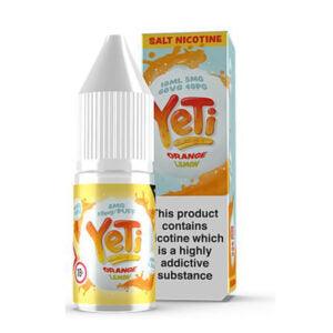 Yeti Nic Salt Orange Lemon 10ml E-Liquid - Smokz Vape Store